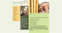 Desktop Screenshot of massagebyaaa.com